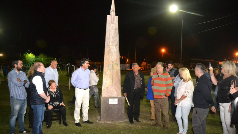 Una plazoleta homenajea a Miguel Ángel Fernández en su querida Villa Don Enrique