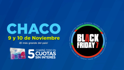 Se lanzó la séptima edición del Chaco Black Friday