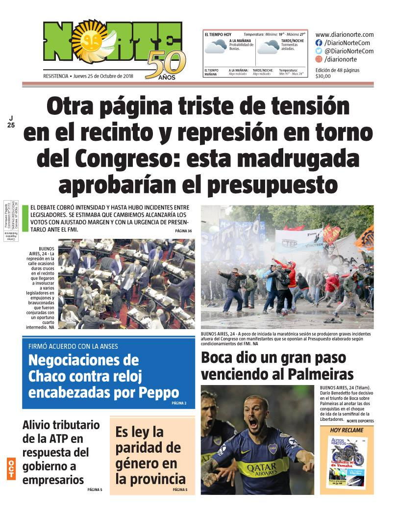 Edición del 25.10.18