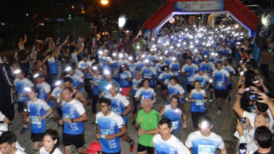La solidaridad iluminó Resistencia con otra maratón multitudinaria