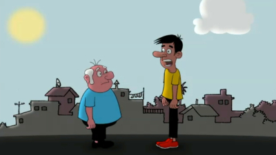 Cuarto episodio de Globi y Kuka, la tira de humor animado en NORTE Play