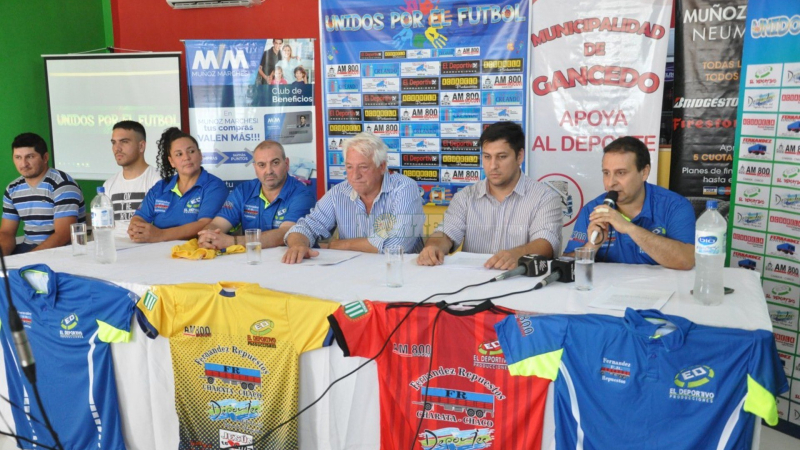 Se presentó la sexta edición de Unidos x el Fúbtol en Gancedo