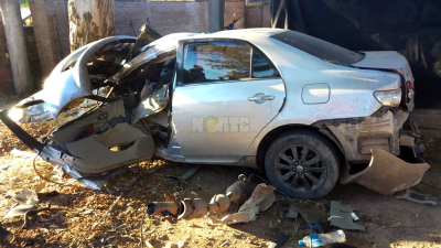 Empleado municipal muere luego de violento accidente en el acceso norte de Quitilipi