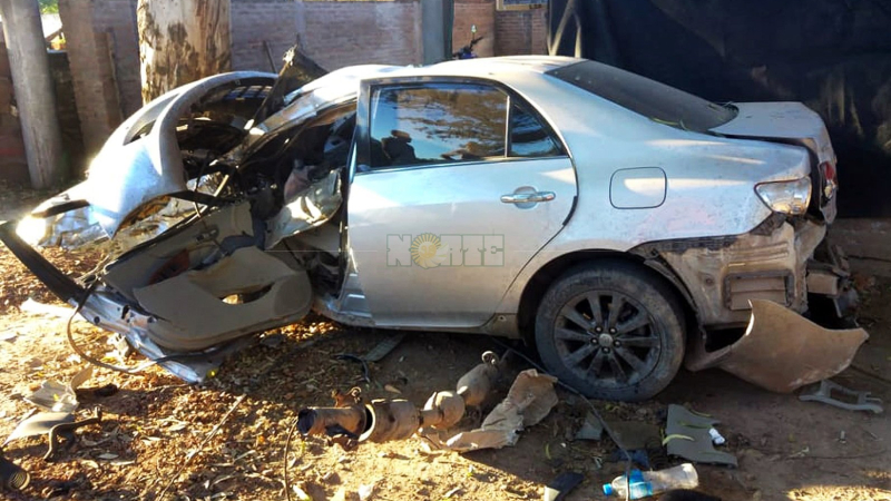Empleado municipal muere luego de violento accidente en el acceso norte de Quitilipi