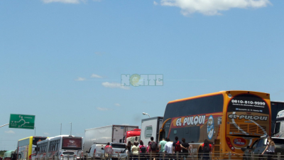 Se liberó el tránsito en el puente interprovincial