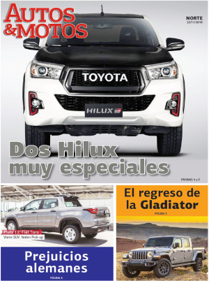 Dos Hilux muy especiales