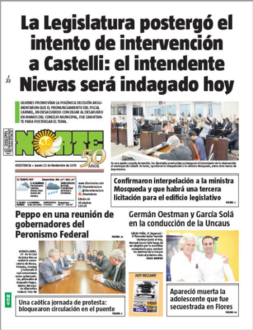 Edición del 22.11.18