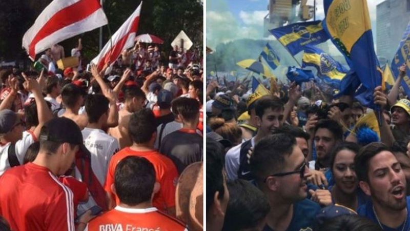 Madrid tendrá zonas diferenciadas para separar a hinchas de River y Boca