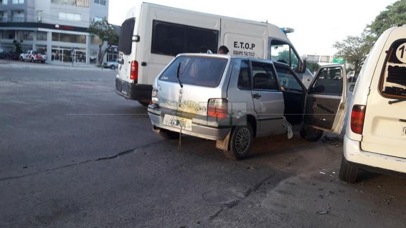 Causó un cuádruple choque en plena avenida 3 de Abril