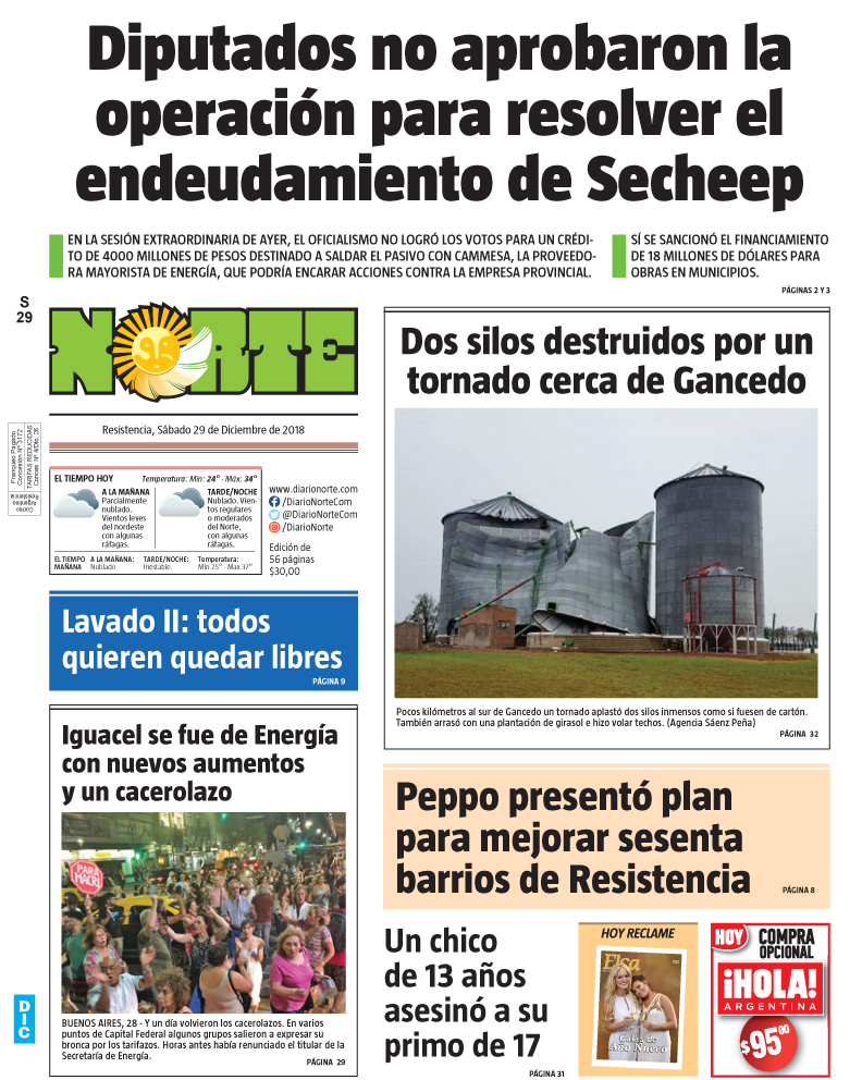 Edición del 29.12.2018