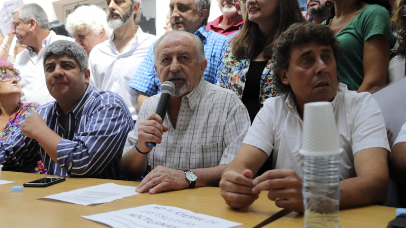 Gremios opositores anuncian marchas en todo el país contra el aumento de tarifas