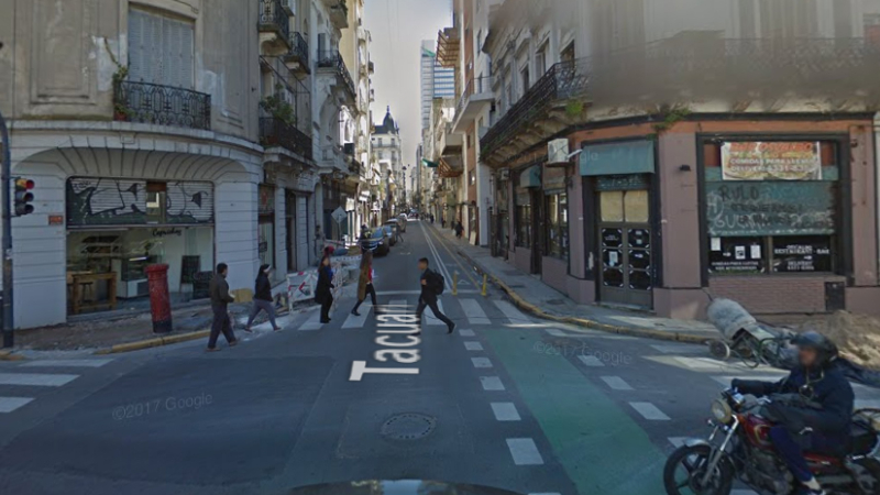 Balearon a un turista sueco en el centro porteño y tuvieron que amputarle una pierna