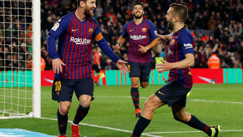 Barsa necesitó de Messi para torcer la historia