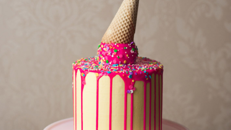 Dripping cakes: las tortas del momento