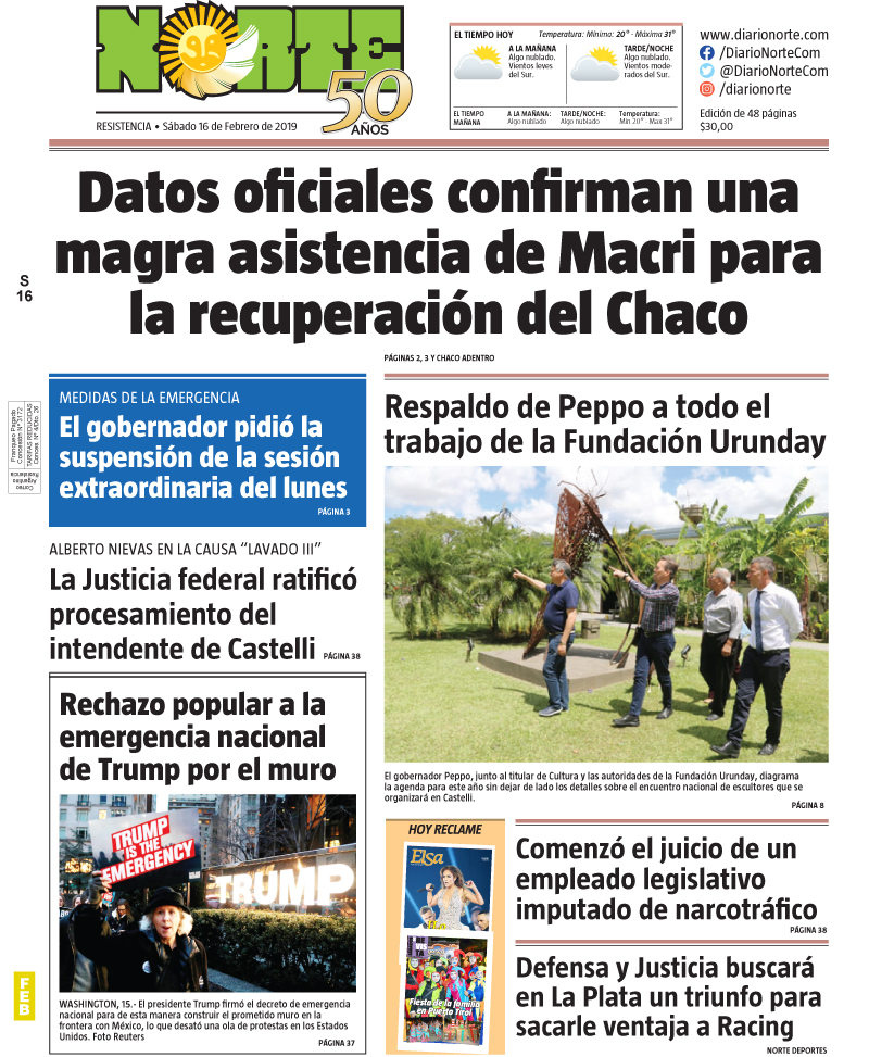 Edición del 16.02.2019