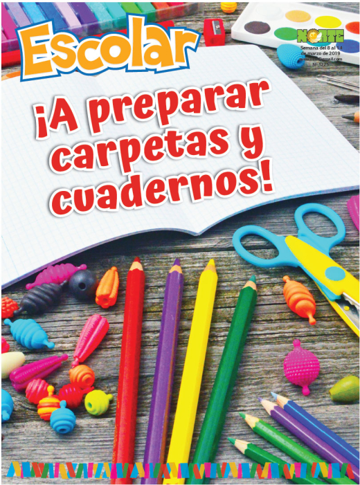 ¡A preparar carpetas y cuadernos!