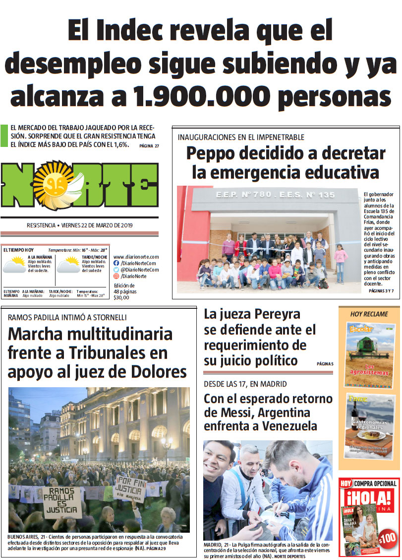 Edición del 22.03.19