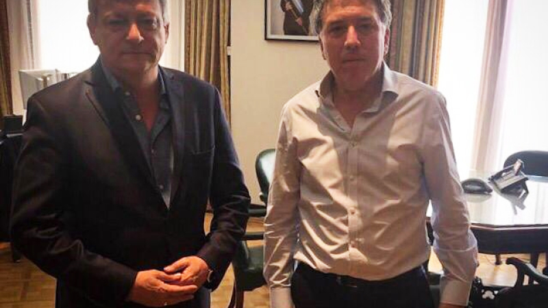 Peppo ratificó a Dujovne el interés de la provincia en saldar la deuda con Cammesa