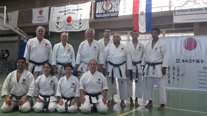 Chaqueños presentes en el Seminario Internacional de Karate