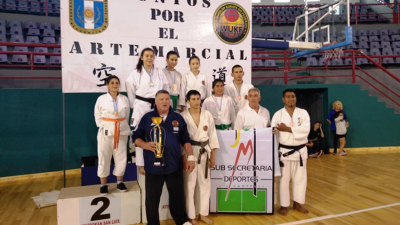 Destacada participación de castelenses en el 29º Campeonato Cuyano de Karate Do