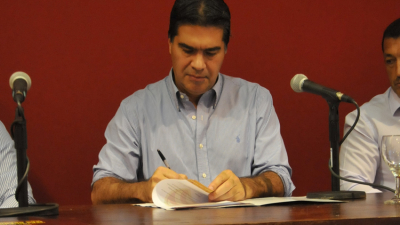 Capitanich puso a disposición su renuncia como presidente del club Sarmiento