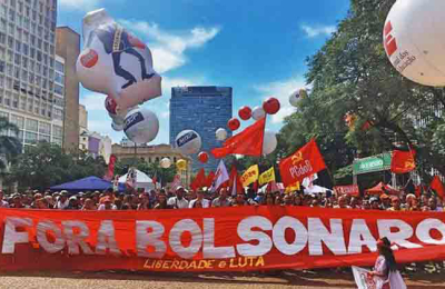 Una huelga general recibirá a la Copa América en Brasil