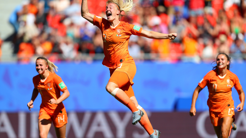 Holanda superó a Italia y es semifinalista del Mundial femenino de fútbol en Francia