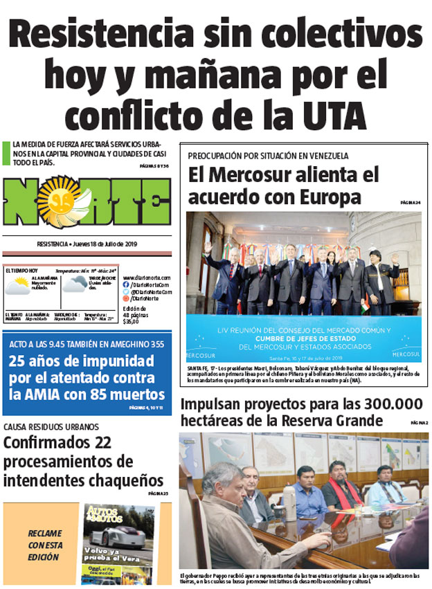 Edicion del 18-07-2019