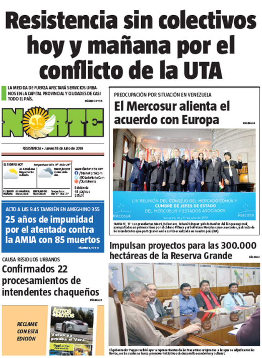 Edicion del 18-07-2019