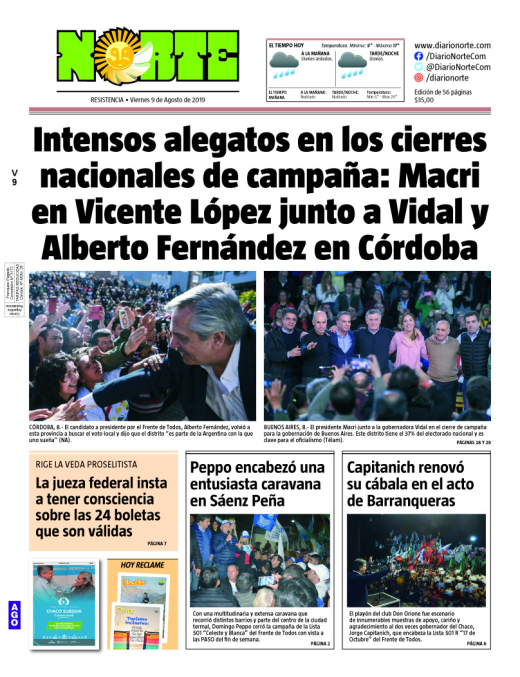 Edicion del 09-08-2019