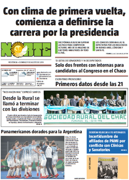 Edicion del 11-08-2019