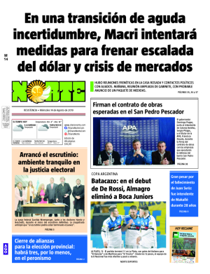 Edicion del 14-08-2019