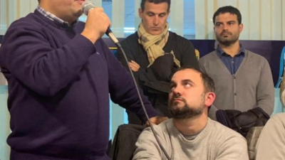 Mauro Flores y otros dirigentes se reunieron para respaldar a Alberto Fernández