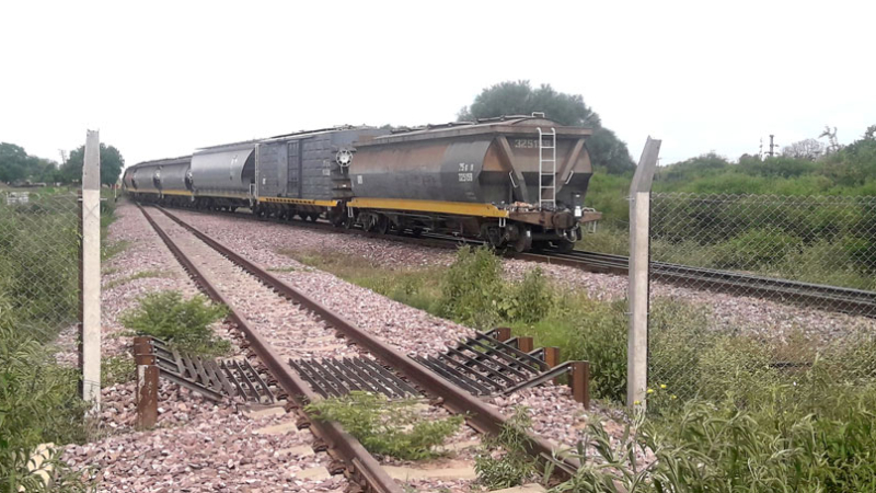 Modernizaran la playa de maniobras de la estación ferroviaria de Pinedo del Belgrano Cargas
