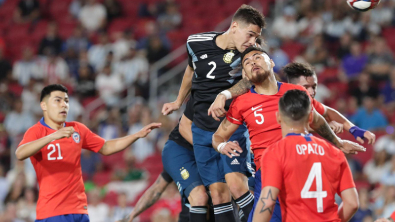 Argentina no alcanzó a romper el empate ante Chile