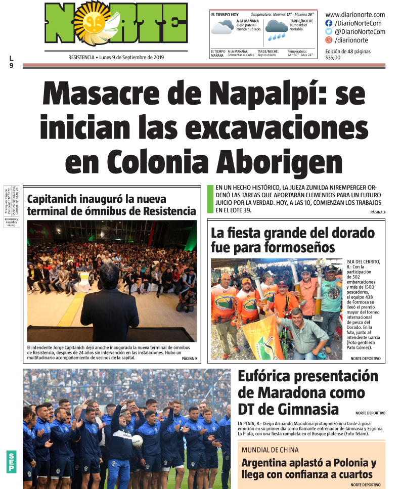 Edicion del 09-09-2019