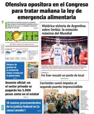 Edicion del 11-09-2019