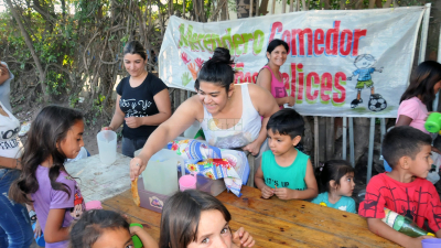 Solicitan ayuda para el merendero “Niños Felices” de Villa Prosperidad