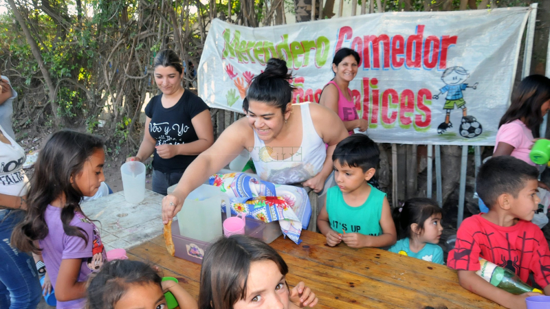 Solicitan ayuda para el merendero “Niños Felices” de Villa Prosperidad