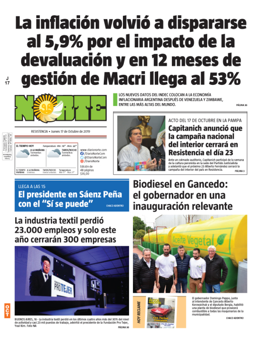 Edicion del 17-10-2019