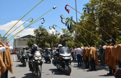 Más de 150 motoviajeros sudamericanos recorrieron los paisajes de Jujuy