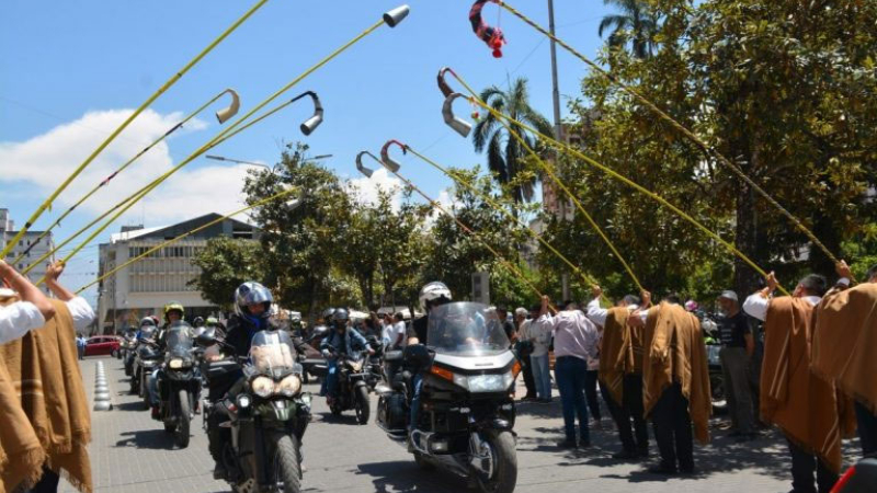 Más de 150 motoviajeros sudamericanos recorrieron los paisajes de Jujuy