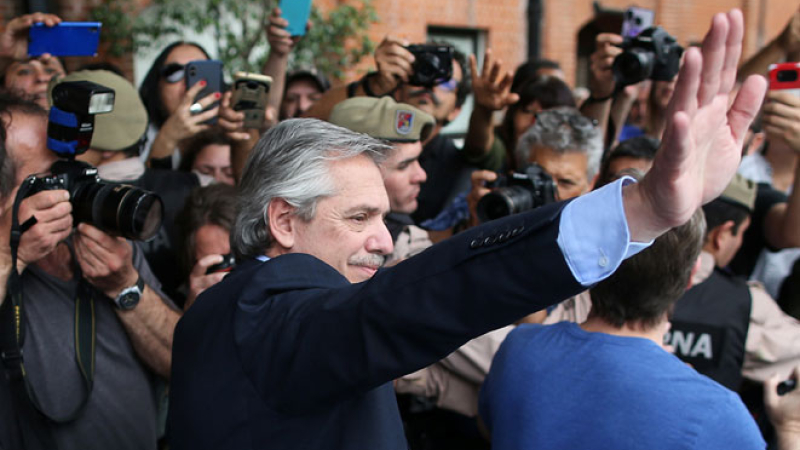 Anunciaron los primeros resultados oficiales: Alberto Fernández sería el nuevo presidente