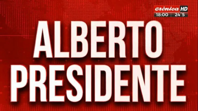 El show de las placas rojas de Crónica en las elecciones presidenciales