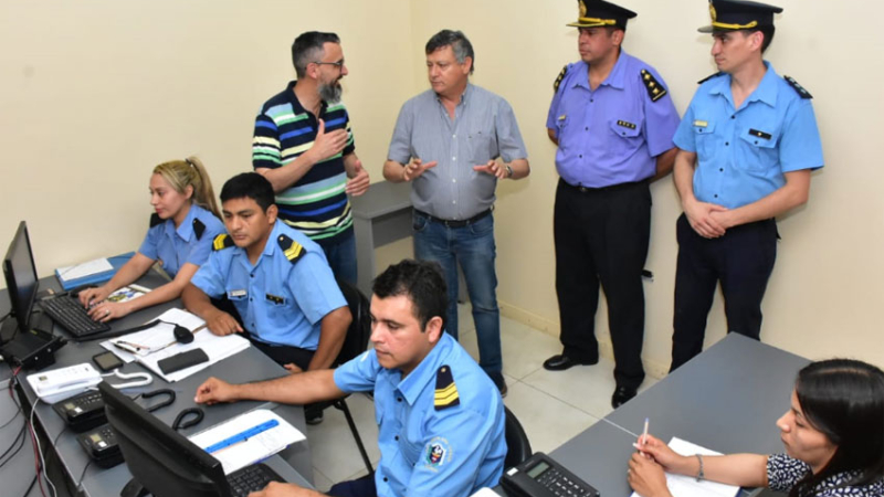 Etapa final de las obras en las nuevas oficinas del servicio de emergencia 911