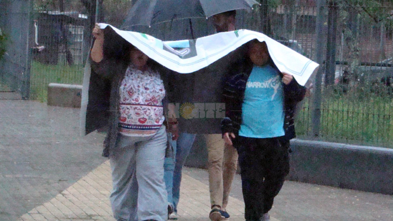 Finde pasado por agua: pronóstico de lluvias de hasta 100 milímetros para el sábado