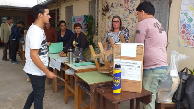 Sáenz Peña ya vota
