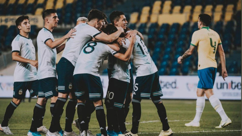 También el Sub23: la selección venció a Brasil en las Canarias