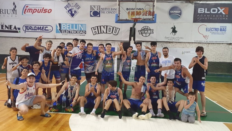 U19: Villa San Martín gritó campeón en la casa de Hindú
