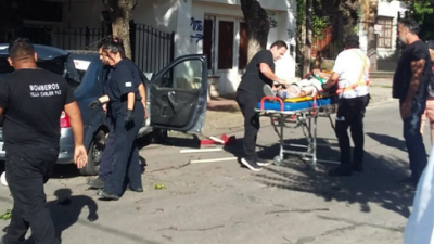 Chofer de remís y dos turistas chaqueños heridos en un accidente en Córdoba